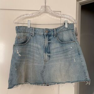 Cotton on Denim Mini Skirt - Light Blue size 30